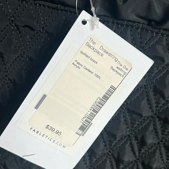 Fabletics draw string bag - Picture 3 of 3